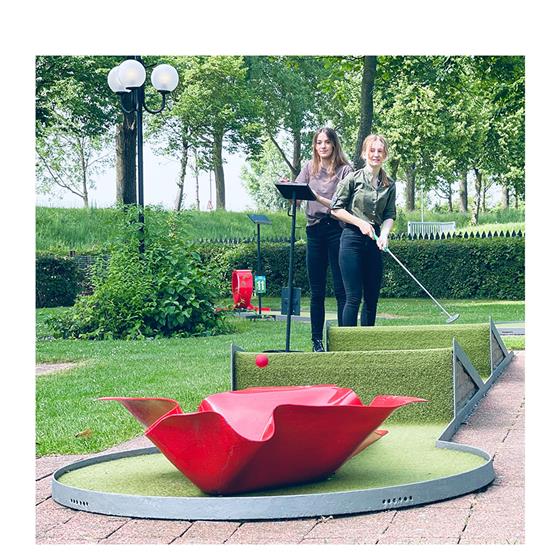 Midgetgolf geopend