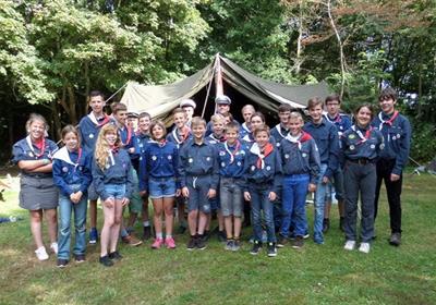 Gezellige scoutinggroep van jacob valcke in Goes